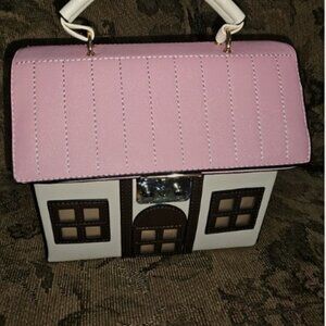 Women's Novelty House Shape PU Leather Crossbody Shoulder Purse And Hand…